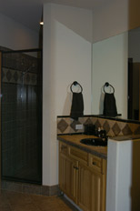 photo of downstairs bathroom