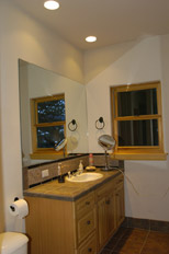 photo of downstairs bathroom